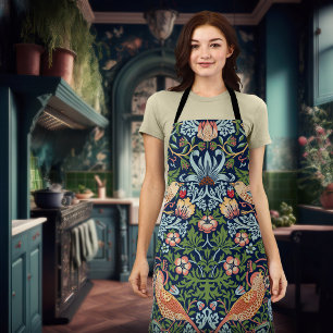 Tablier William Morris Strawberry Thief Apron