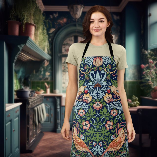 Tablier William Morris Strawberry Thief Apron (Créateur téléchargé)
