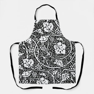 Tablier William Morris Vin de raisin noir blanc