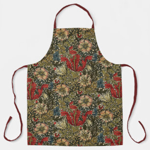 Tablier William Morris Vintage Élégant motif floral