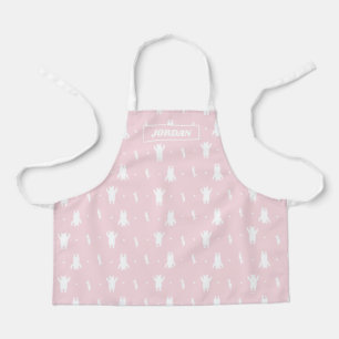 Tablier Winnie l'Ooh   Pink Pastel Polka Dot Motif