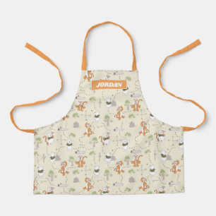 Tablier Winnie l'Ooh   Tigger & Pooh Forest Motif