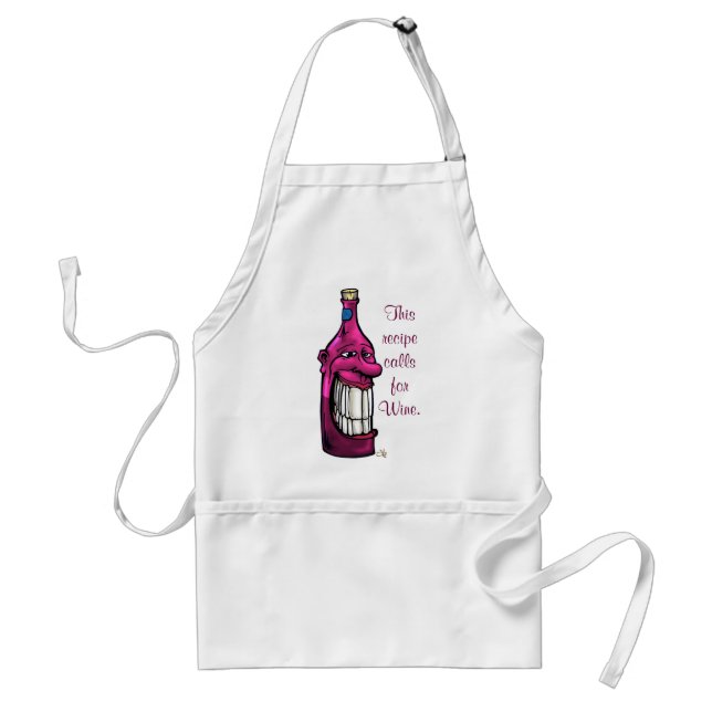 Tablier Wino, ThisrecipecallsforWine. (Devant)