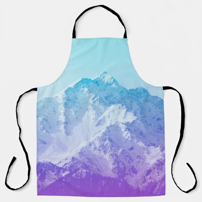 Tablier Winter mountain peakmountain,hipster,peak,photo,ba (Recto)