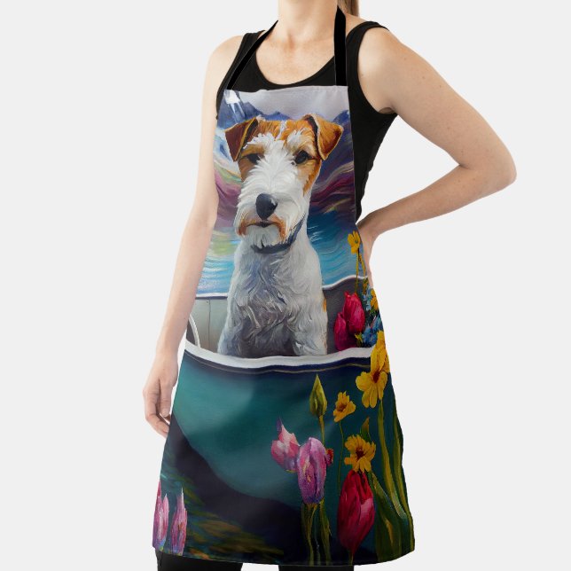 Tablier Wirefox Terrier sur une pagaie : une aventure Pitt (Insitu)
