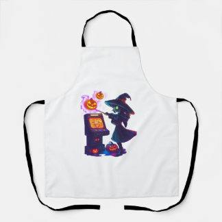 Tablier Witch's Arcade Night
