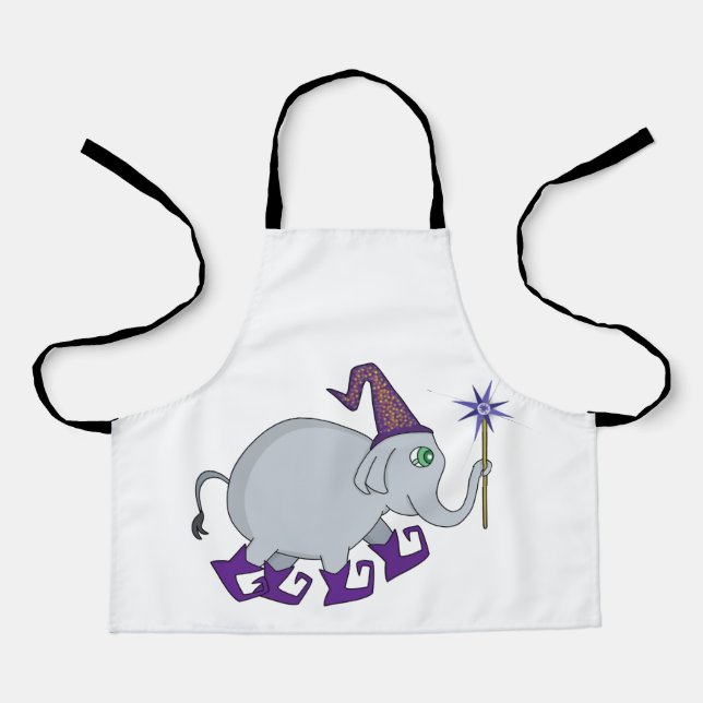 Tablier Wizard Elephant (Recto)