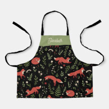 Woodland Fox Botanical Personnalisé Enfants