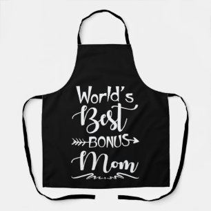 Tablier World Best Bonus Mom Ever Cute Stepmom