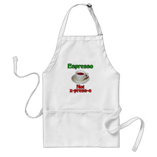 Tablier X-Presse-o de café express pas