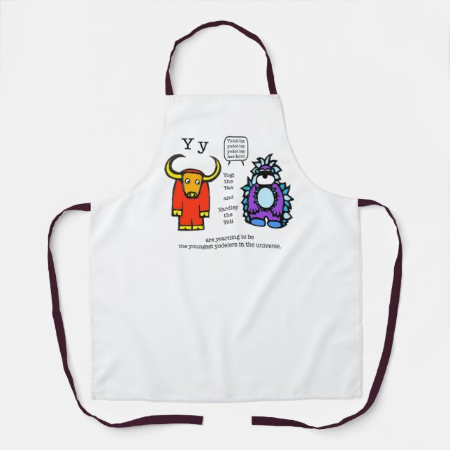 Tablier Yak et Yeti (Recto)