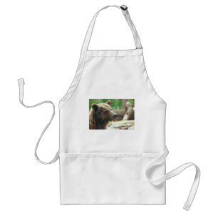 Tablier Yeux animaux de visage d'ours adorable mignon de