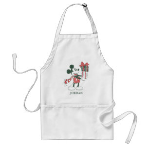 Tablier Yuletide Joy   Joyeux Noël Mickey