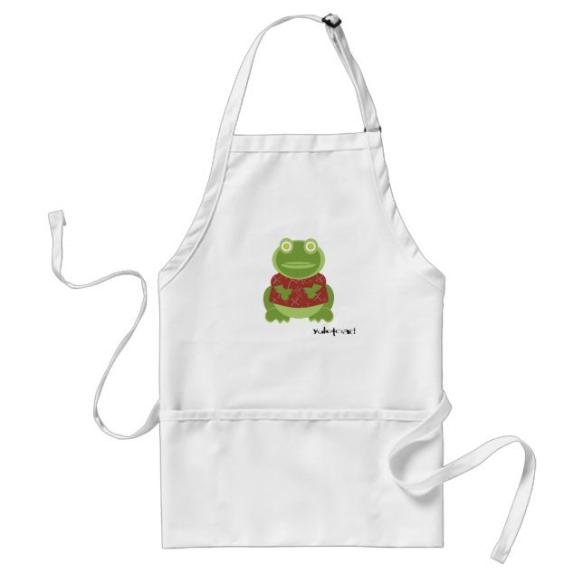 Tablier yuletoad dans la cuisine (Devant)