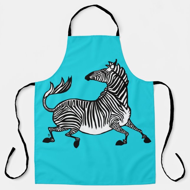 Tablier Zebra 4 avril (Recto)