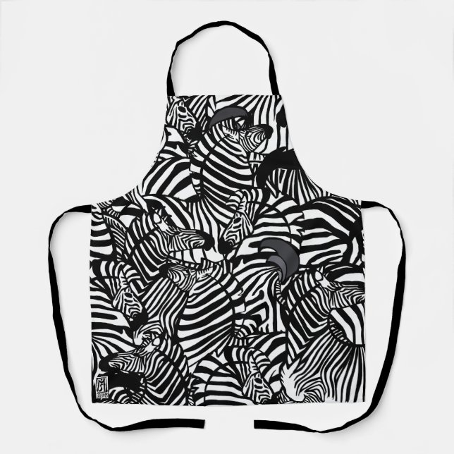 Tablier Zebra Apron (Recto)