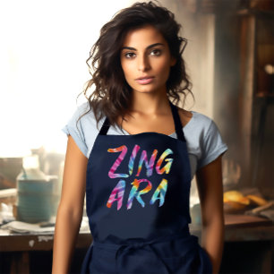 Tablier Zingara (Gitan) Tie Dye Drôle Italien