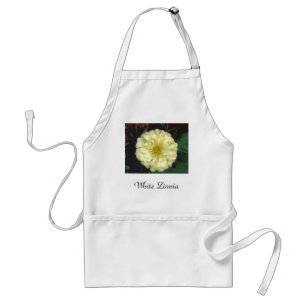 Tablier Zinnia blanche