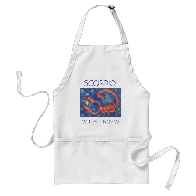 tablier Zodiac Scorpio (Devant)