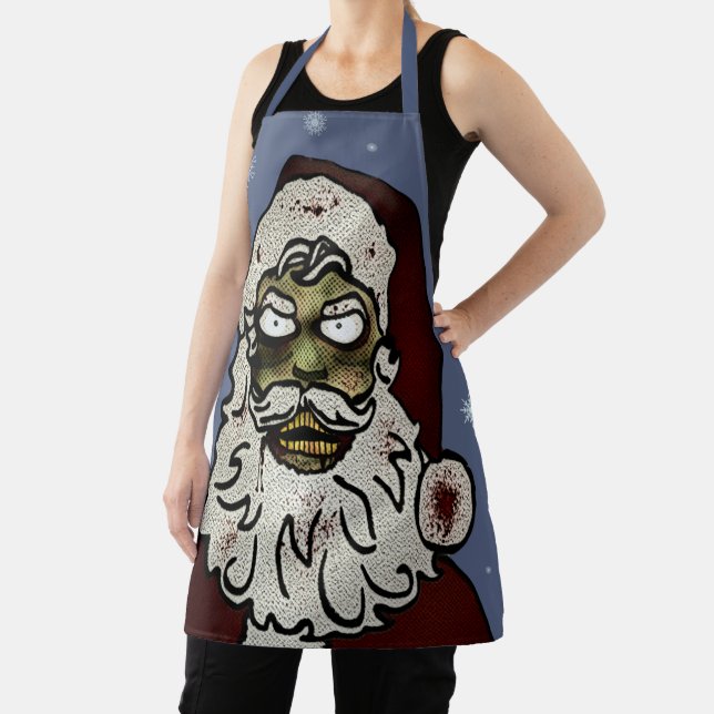 Tablier Zombie Père Noël (Insitu)