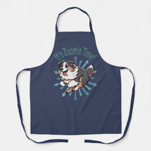 Tablier Zoomie Time Australian Shepherd