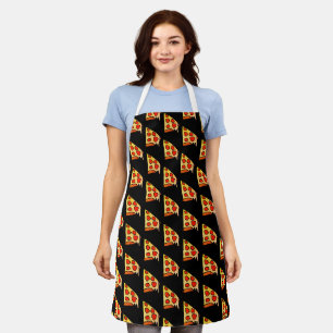 tabliers avec impression pizza partout, moyen
