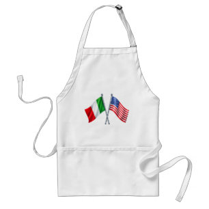 Tabliers de cuisine drapeau Italie États-Unis