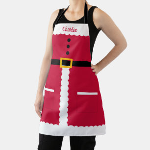 Tabliers de Noël personnalisés Père Noël Apron
