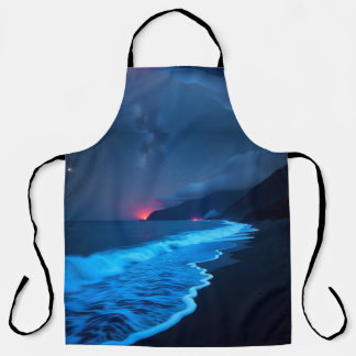 Tabliers de nuit de côte bioluminescente