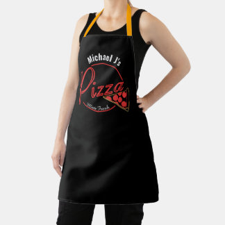 Tabliers de pizzeria Pizza fraîchement préparée