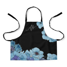 Tabliers Floral Blue Aloha