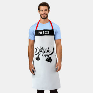 Tabliers Personnalisés, Cool Manger Boire Profitez