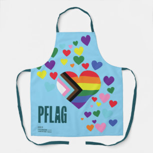 Tabliers PFLAG tout-imprimé pour fond clair