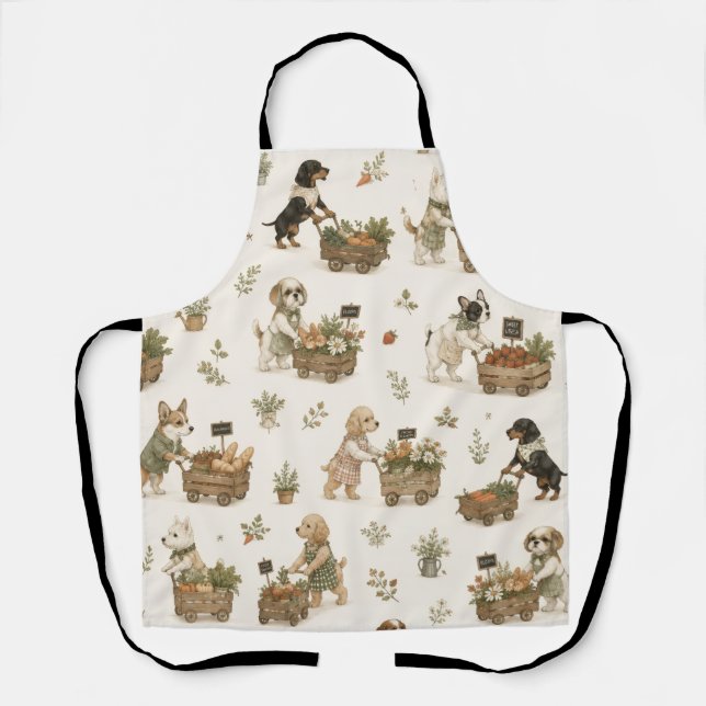 Tabliers pour amateur de chiens (Recto)