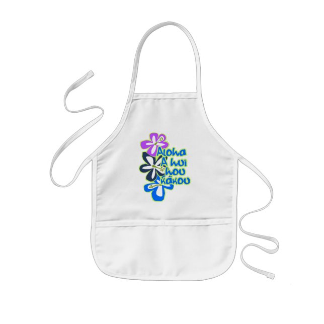 Tabliers pour enfants Pokii Flower Kid (Devant)