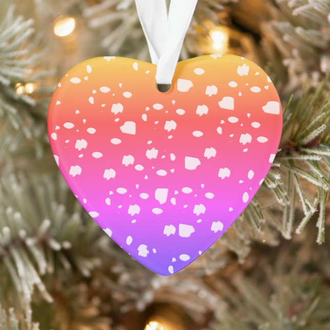 Tabouret d'art, arc-en-ciel couleurs (Arbre)