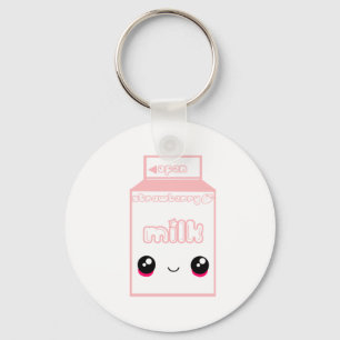 Tabu Japan Milk Line- Strawberry Keychain