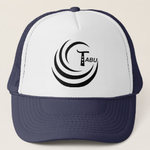 Tabu Logo no back TABU clear LARGE PNG Trucker Hat