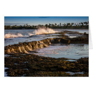 Tabuba Beach: Breaking Waves On The Reefs