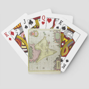 Tabula Magellanica, Quatierrae del Fuego, plate 18 Playing Cards