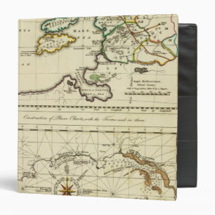Tabularum geographicarum specimen World Map Binder