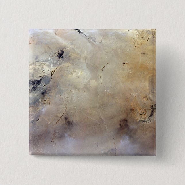 Tabun-Khara-Obo 2 Inch Square Button (Front)