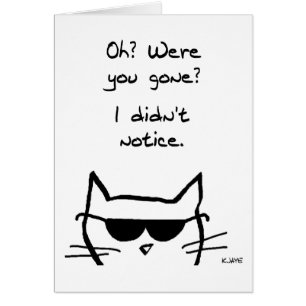 Tacauds fâchés de chat quand vous êtes allés