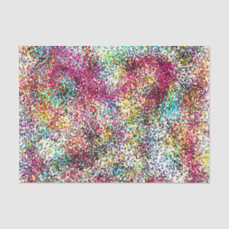 Tache de papier de soie de soie de couleurs