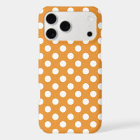 Taches blanches polka sur ambre