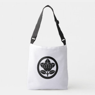 Tachibana in a circle (Rokutsuwari Drawing) Crossbody Bag