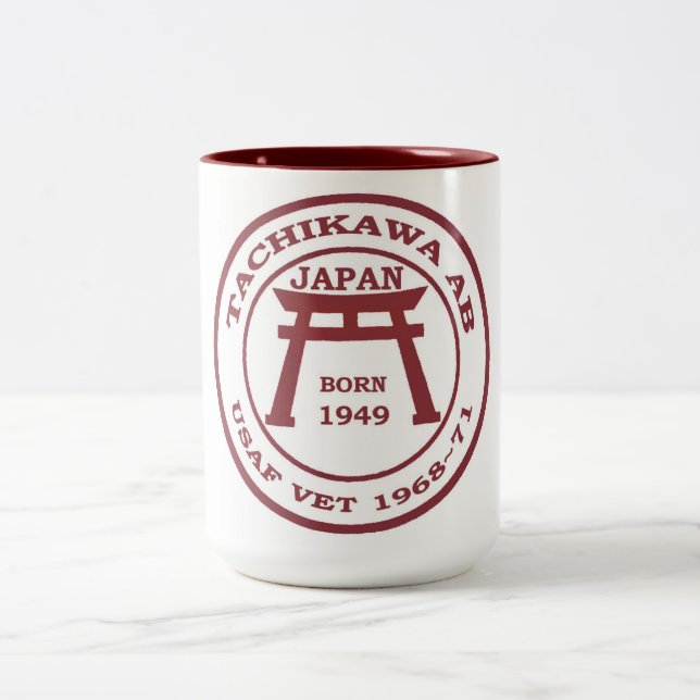 Tachikawa Air Base Mug USAF (Center)