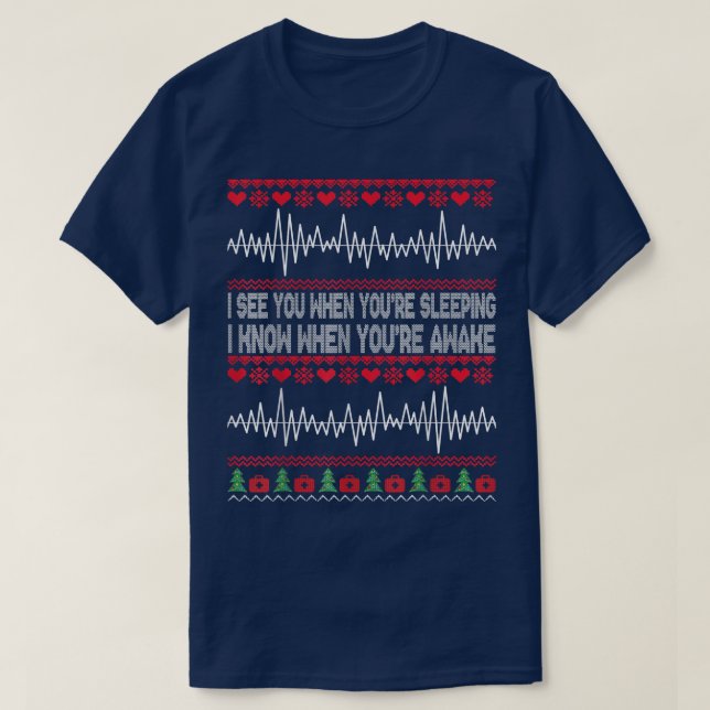 Tachy Nurse Ugly Christmas Sweater Doctor Medical  (Design Front)