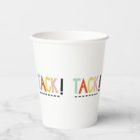 TACK Collage paper Cup