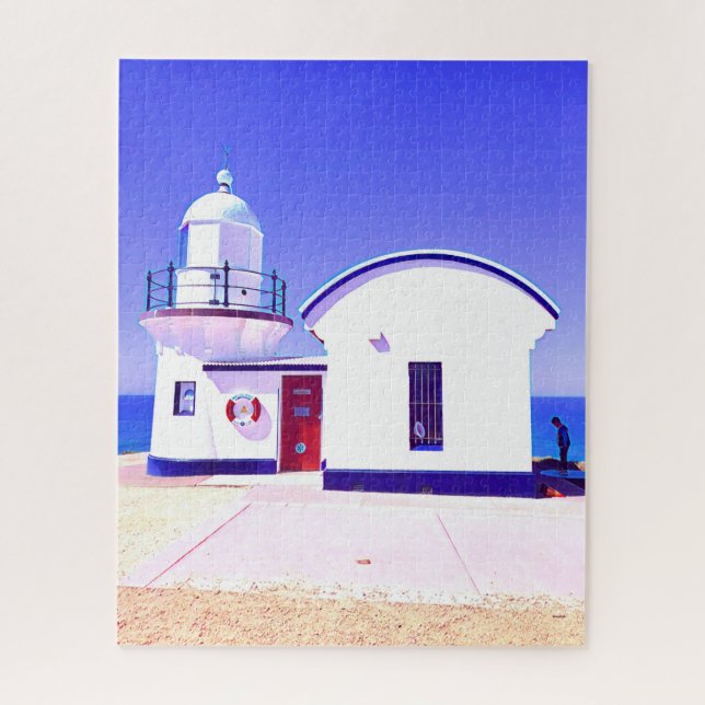 Tacking Point lighthouse Port Macquarie Australia Jigsaw Puzzle (Vertical)